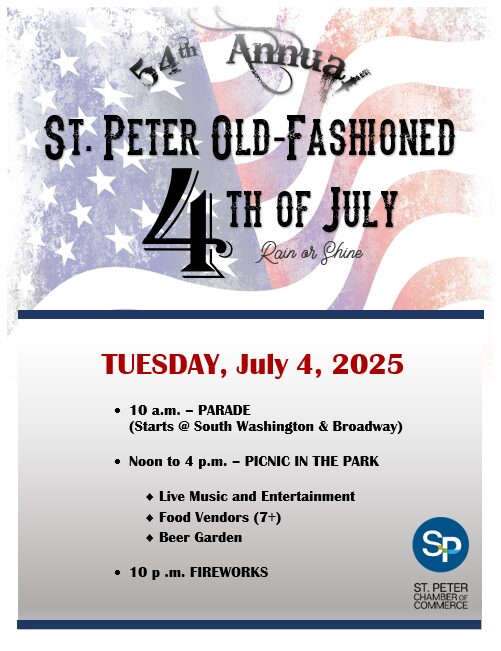 St. Peter OldFashioned July Fourth Celebration St. Peter Chamber